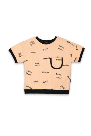 Tuffy Cep Detaylı Erkek Çocuk T-Shirt-8078