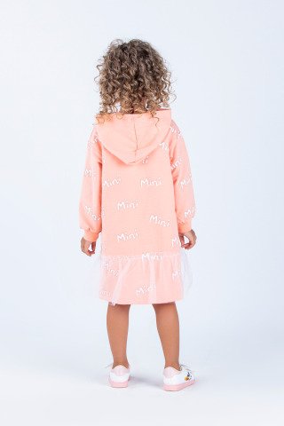 Tuffy Mini Detaylı Kız Çocuk Elbise-6565