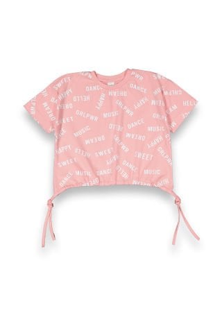 Tuffy Baskılı Kız Çocuk T-Shirt-9114