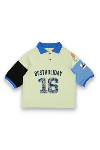 Tuffy BestHoliday Baskılı Erkek Çocuk T-Shirt-8101