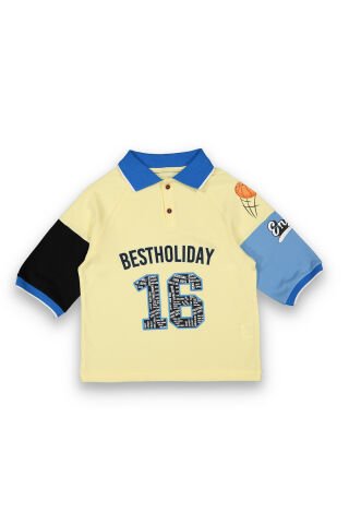 Tuffy BestHoliday Baskılı Erkek Çocuk T-Shirt-8101