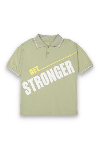Tuffy Stronger Baskılı Erkek Çocuk T-Shirt-8119
