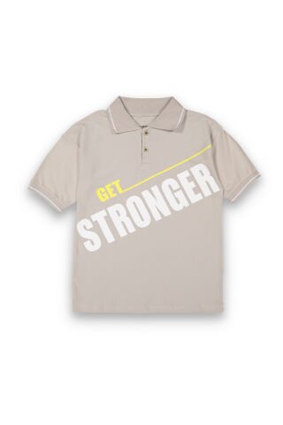 Tuffy Stronger Baskılı Erkek Çocuk T-Shirt-8119