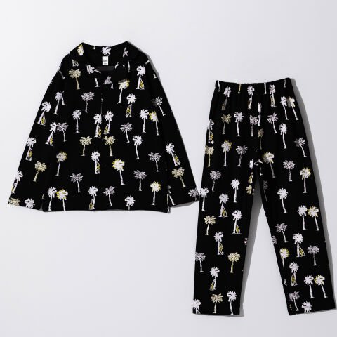 Tuffy Palmiye Temalı Erkek Çocuk İkili Pijama Takımı-1061