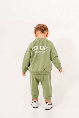 Tuffy Lion Vibes Baskılı Erkek Bebek İkili Takım-0822