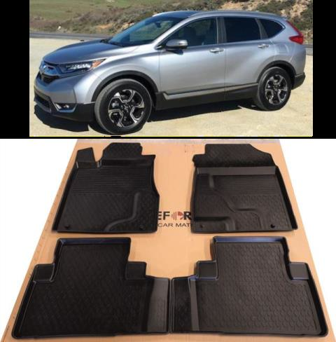 Honda CRV Havuz Paspas 4D 2013 2017 Siyah