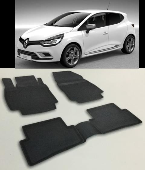 Renault Clio 4 Havuz Paspas 4D Siyah