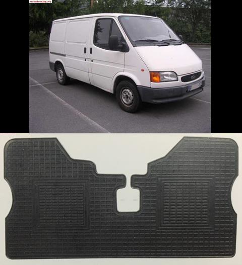 Ford Transit İç Paspas T12 1992-2001 Siyah