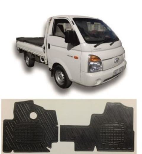 Hyundai H100 İç Paspas 2004-2017 Siyah