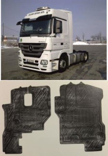 Mercedes Actros İç Paspas Siyah