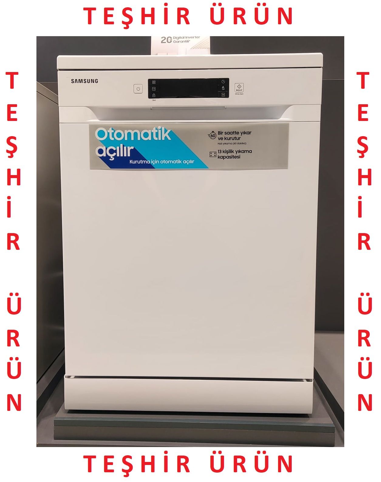 Samsung DW60DG540FWQ 4 Programlı Bulaşık Makinesi