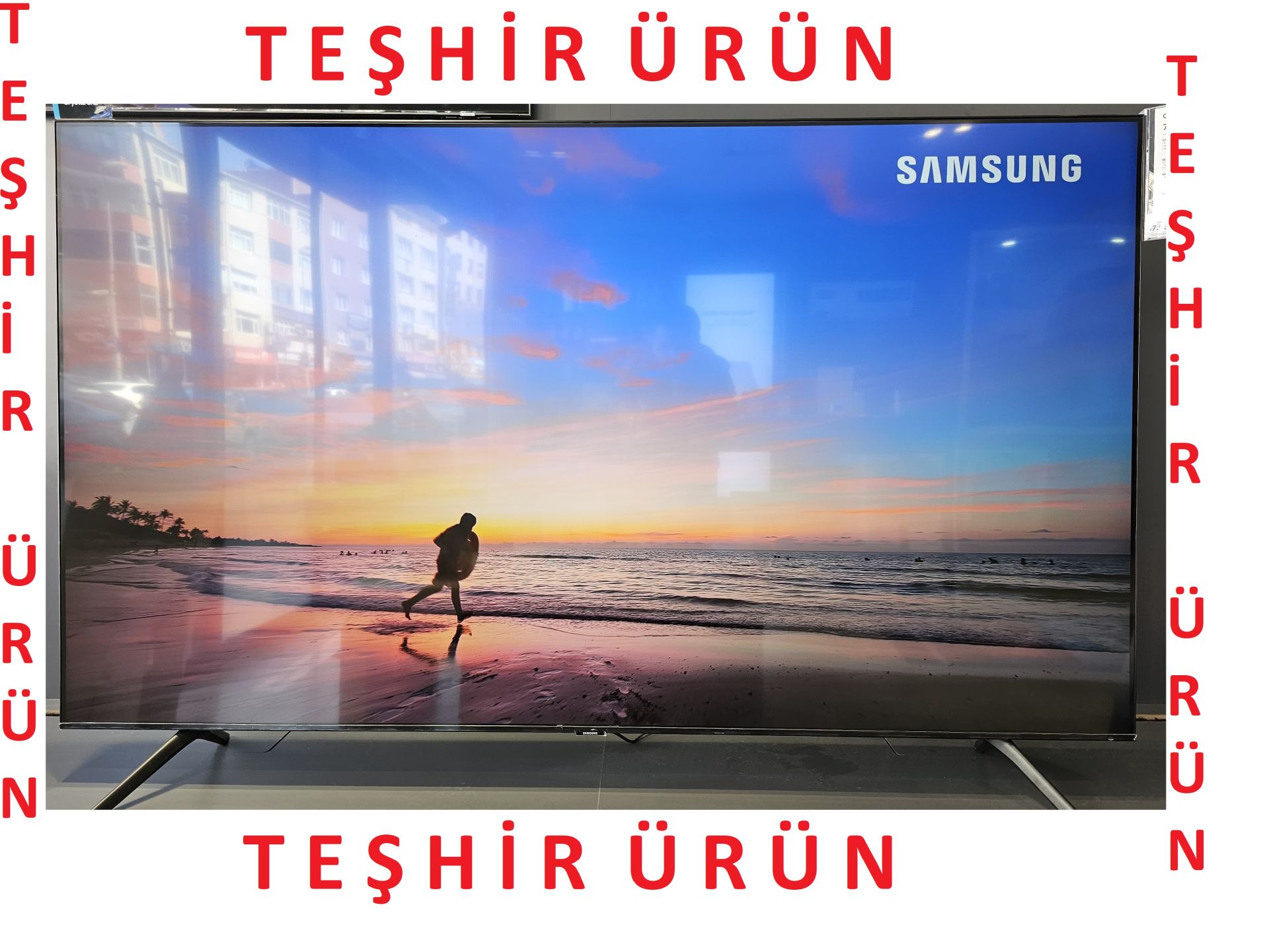 SAMSUNG UE 75CU7100 75inc 189 cm 4K UHD Smart TV,Uydu Alıcılı