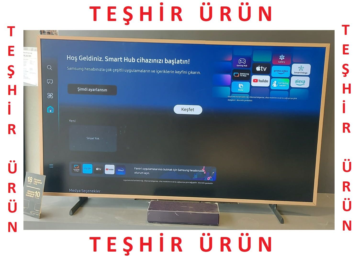 Samsung The Frame 65LS03D 4K Ultra HD 65'' 165 Ekran Uydu Alıcılı Smart QLED TV