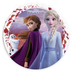 Frozen Baskılı Tabak 8 Adet