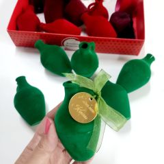 Kişiye Özel İçi Kınalı Minyatür Testi Yeşil