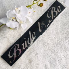 Bride to Be Kuşak parlak yazı 2