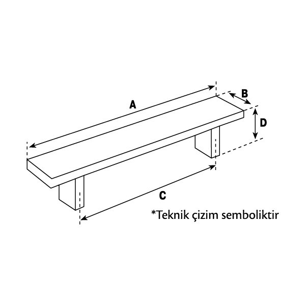 Hafele Mobilya Kulpu Mia2 800mm Parlak Krom