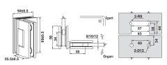 Hafele CITIUS 03 Menteşe C/C 90° Mat Altın