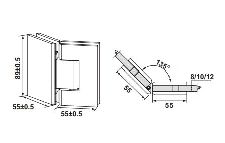 Hafele Citius 04 Menteşe C/c 135° Mat Altın