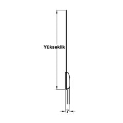 Hafele Ayna Arkası Buğu Çözücü 13W 300x250mm