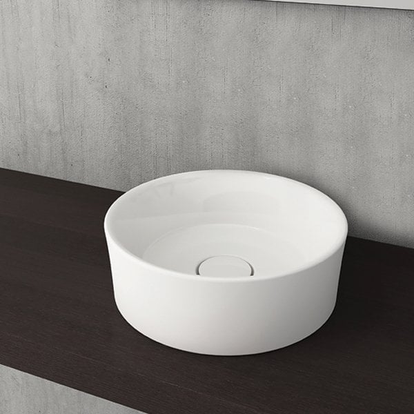 Hafele Banyo Lavabosu Bonita R II  382x115mm Parlak Beyaz Renk