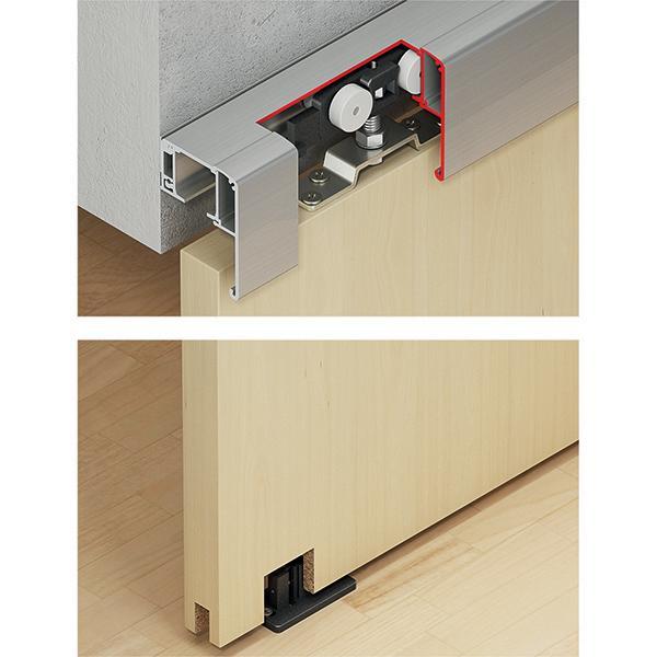 Hafele Classic 80-p Kayar Kapı Seti 2 Yav.847-966mm