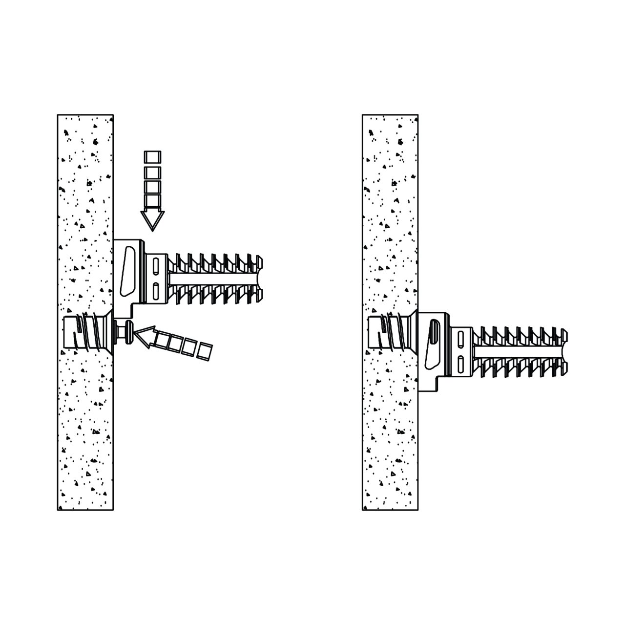 Hafele Fly Yaylı Mil  Bastırılarak ø 5mm