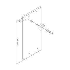 Hafele Çamaşır Sepeti Boxy 330cm Antrasit Renk