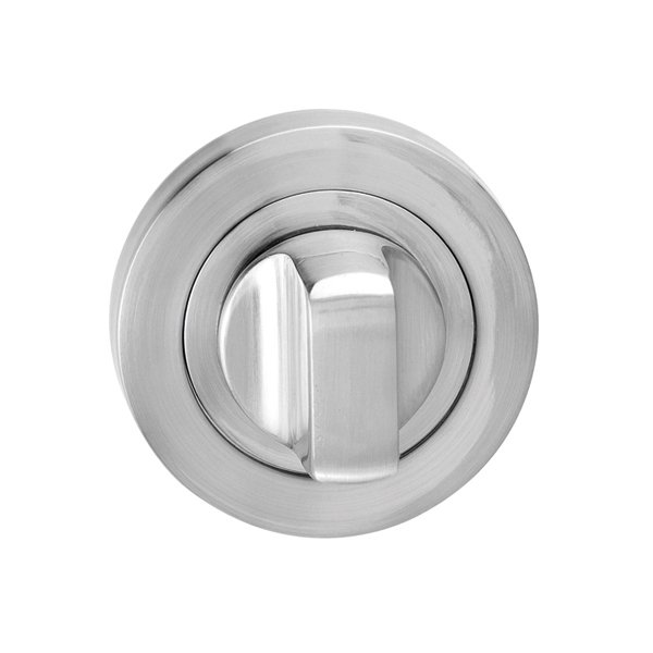 Hafele Yuvarlak Wc Kapı Kolu Rozeti 52mm, Mat Paslanmaz çelik Renk