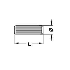 Hafele Kavilya Ahşap Kayın 10X30Mm