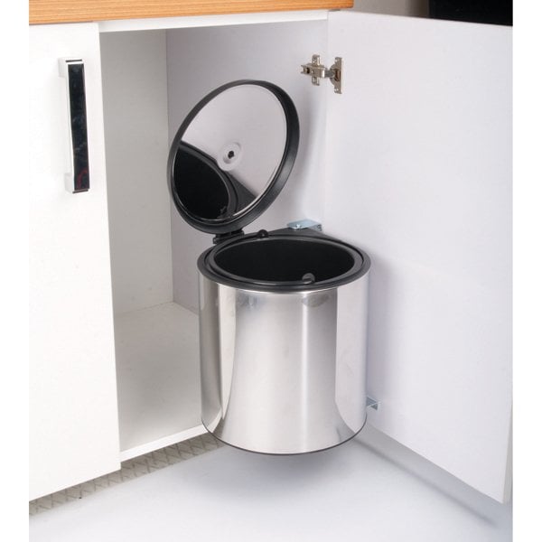 Hafele City çöp Kovası 10litre, Paslanmaz çelik Renk