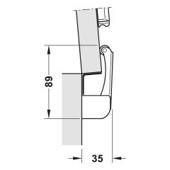 Hafele Meta Yavaşlatıcı Mekanizma Model C