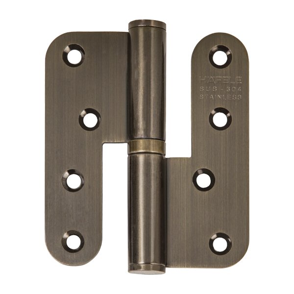 Hafele Yaprak Menteşe Antik Bronz 100x88mm Sol