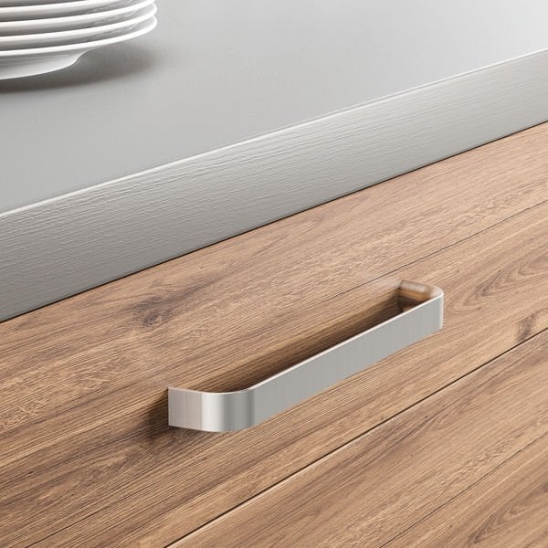 Hafele Mobilya Kulpu Marcello3 192mm Paslanmaz Paslanmaz çelik