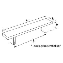 Hafele Mobilya Kulpu Tornio 192mm Paslanmaz Çelik