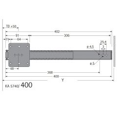 Tv Kapak Mekanizması 40 cm