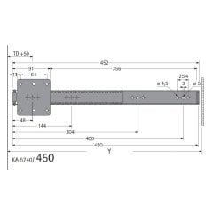 Tv Kapak Mekanizması 45 cm