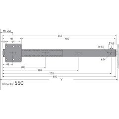 Tv Kapak Mekanizması 55 cm