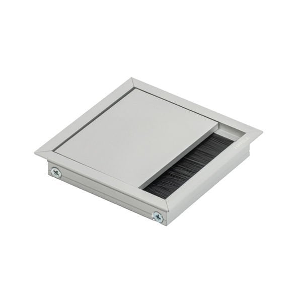 Hafele Exıt Kablo Kanalı, Eloksal Mat 100x100mm
