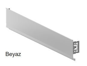 Hafele Minimalist çekmece Yan Paneli Beyaz 90/300mm
