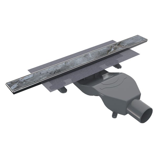 Hafele Pureflow Duş Kanalı Yatay 600mm Paslanmaz çelik