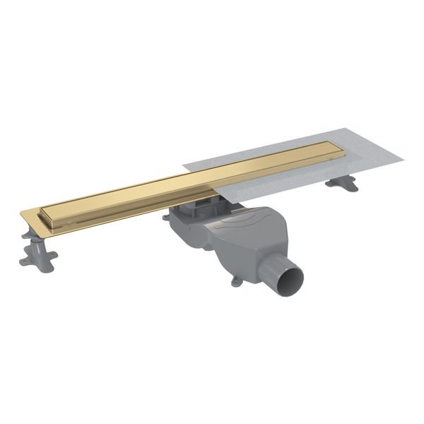 Hafele Proline Duş Kanalı Yatay 600mm Altın