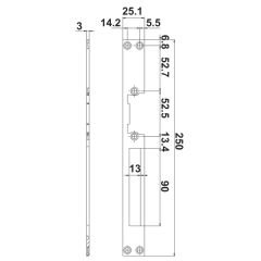 Hafele LX Plaka Multi ve Expert Elektrikli Kilit Karşılığı