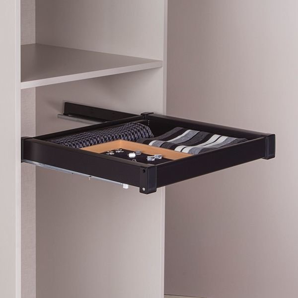 Hafele Select Hazır ölçü Aksesuar çekmecesi 60cm, Siyah Renk