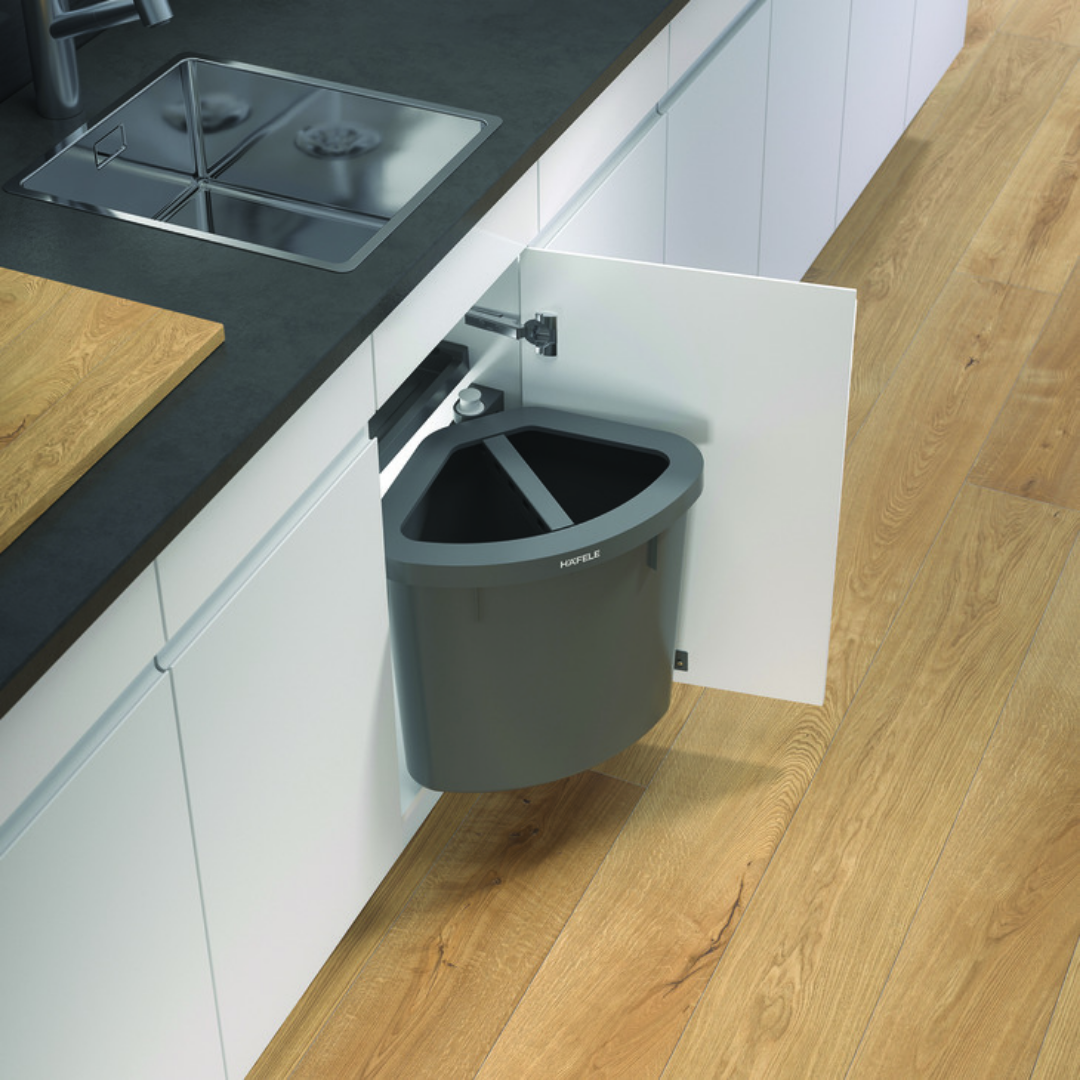 Hafele çöp Kutusu Renthus T 25 Litre Antrasit 400mm