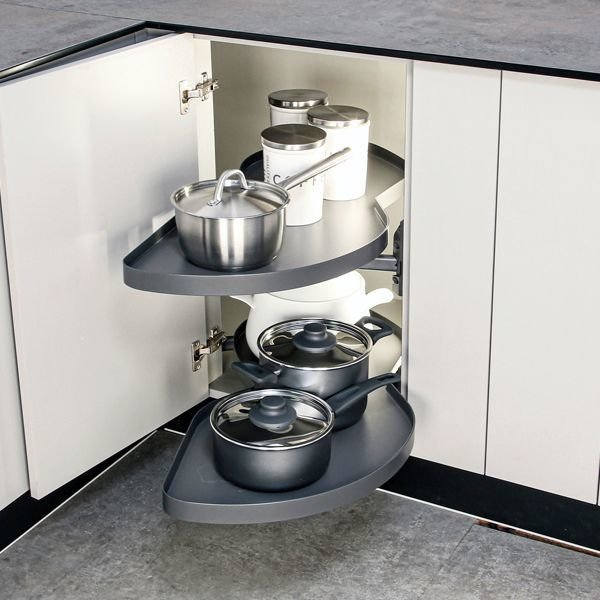 Hafele Lemans Ii Sepet 2li L 600 Arena Pure Antrasit