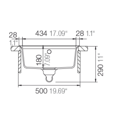 Schock Granit Evye Cristalite Nemo N-100S Croma