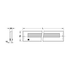 Hafele Raf Altı Aydınlatma Titan 13W/550mm