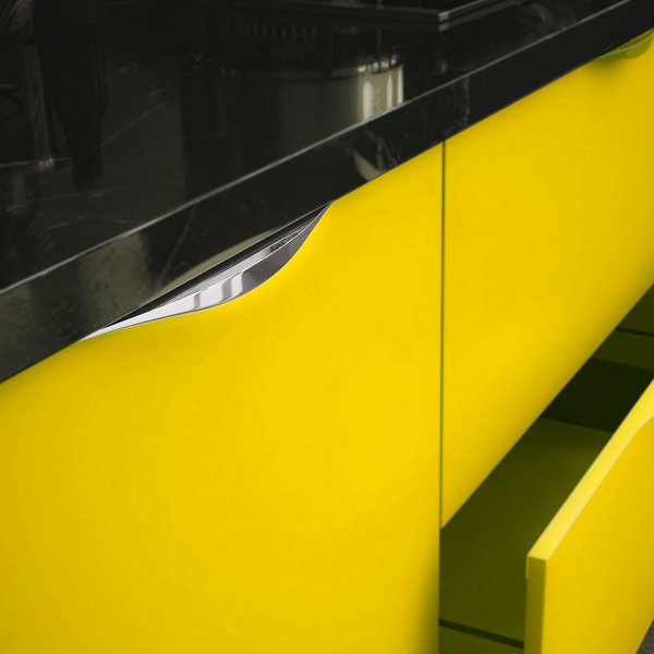 Hafele Profil Kulp Cone  160mm Paslanmaz çelik