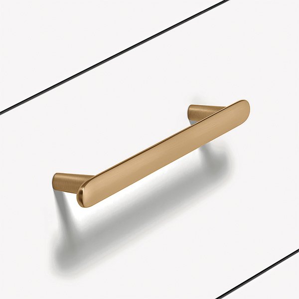 Hafele Mobilya Kulpu H2135 160mm Mat Altın